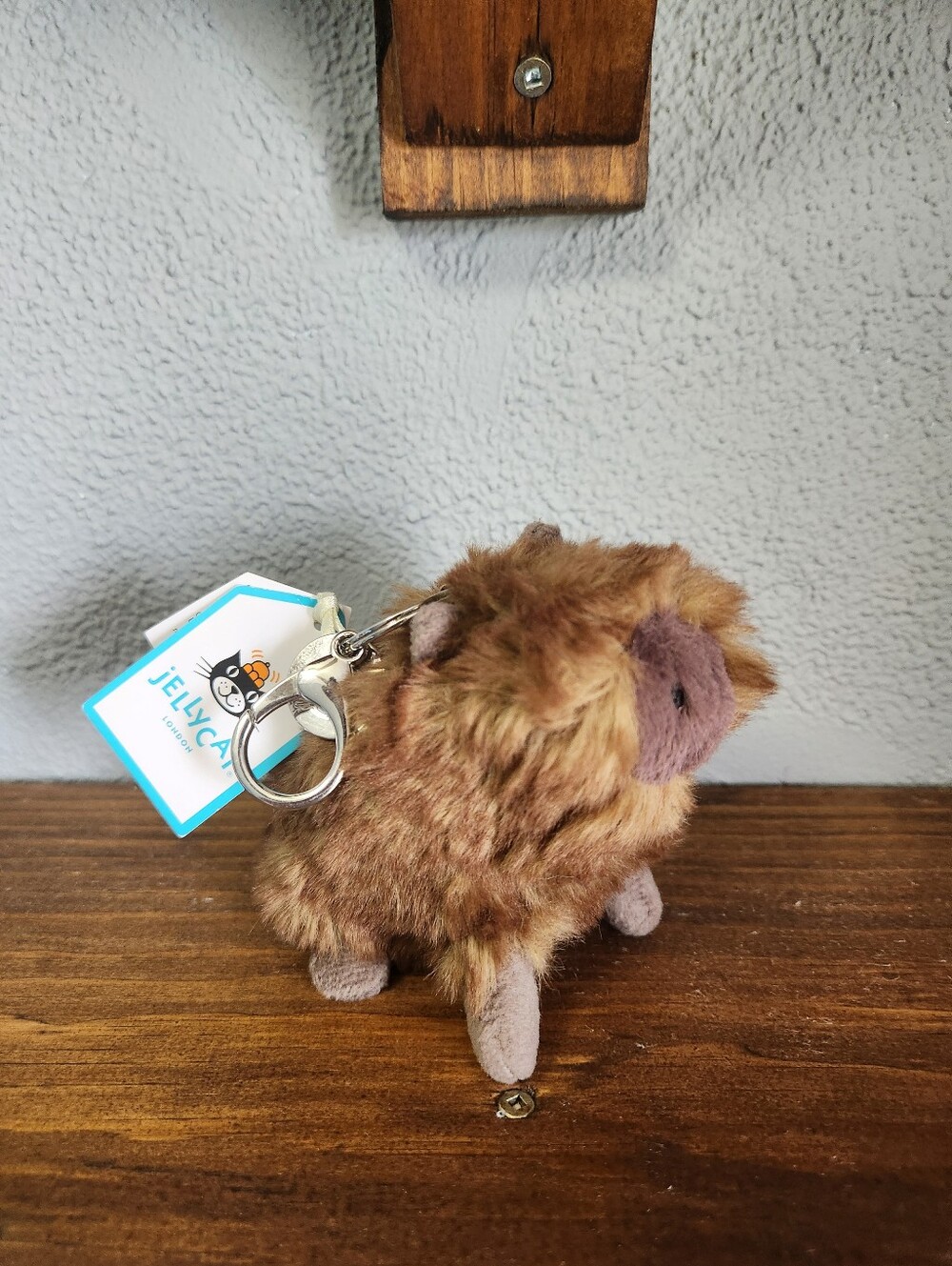 NWT JELLYCAT Clyde Capybara Bag Charm **Authentic** - Picture 5 of 8